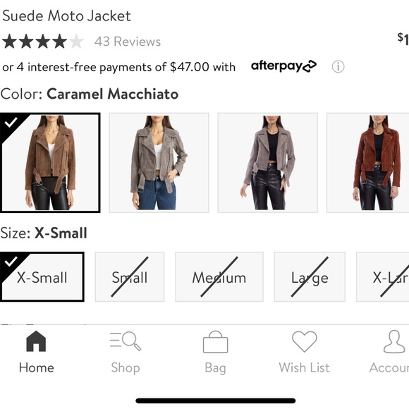 *SOLD* BLANKNYC Suede Moto Jacket - Picture 12 of 12